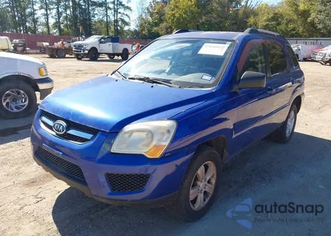 2009 Kia Sportage Lx z USA, uszkodzony, nr VIN KNDJF724997628378